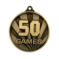 1076G-50G: Sunrise Medal-No. Games (50)