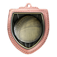 1067BVP-MS1B: Shield Medal - Cricket Ball