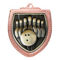 1067BVP-MS21G: Shield Medal - Tenpin