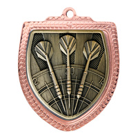 1067BVP-MS26G: Shield Medal - Darts