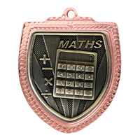 1067BVP-MS40G: Shield Medal - Maths