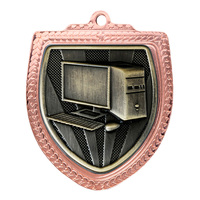 1067BVP-MS42G: Shield Medal - Computers