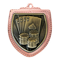1067BVP-MS54G: Shield Medal - Poker