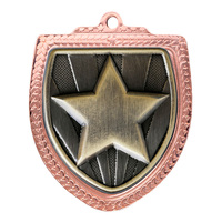 1067BVP-MS91G: Shield Medal - Star
