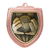 1067BVP-MS9GK: Shield Medal - Football Goalkeeper