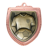 1067BVP-MS9S: Shield Medal - Football Shirt
