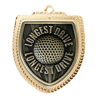 1067GVP-MS10LD: Shield Medal - Golf LD