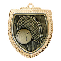 1067GVP-MS12G : Shield Medal - Tennis 