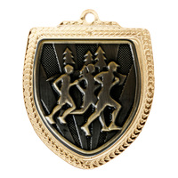 1067GVP-MS18G: Shield Medal - Cross Country