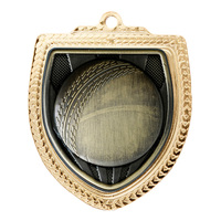 1067GVP-MS1B: Shield Medal - Cricket Ball