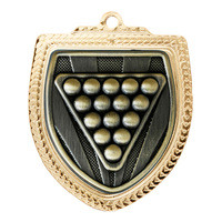1067GVP-MS34G: Shield Medal - Billiards/Pool