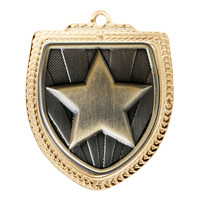 1067GVP-MS91G: Shield Medal - Star