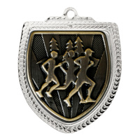 1067SVP-MS18G: Shield Medal - Cross Country