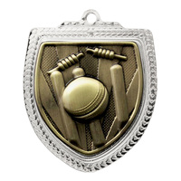 1067SVP-MS1G: Shield Medal - Cricket  