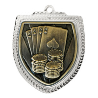 1067SVP-MS54G: Shield Medal - Poker