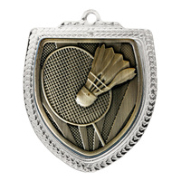 1067SVP-MS57G: Shield Medal - Badminton