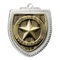 1067SVP-MS96G: Shield Medal - Well Done!