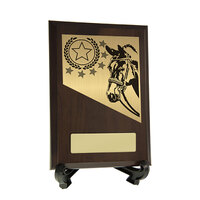 8231CH-PS29A : Plaque with Horse Trim