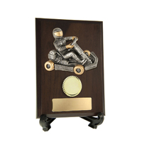 8232CH-CF23B : Plaque with Go-Kart Trim