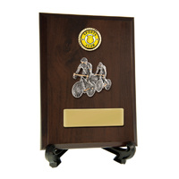 Plaque with Cycling Trim