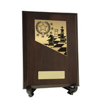 8233CH-PS43A : Plaque with Chess Trim