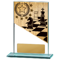 BG01B-PS43A: Chess Theme on Glass