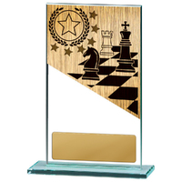 BG01C-PS43A: Chess Theme on Glass