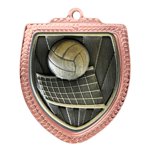 1067BVP-MS13B: Shield Medal - Volleyball