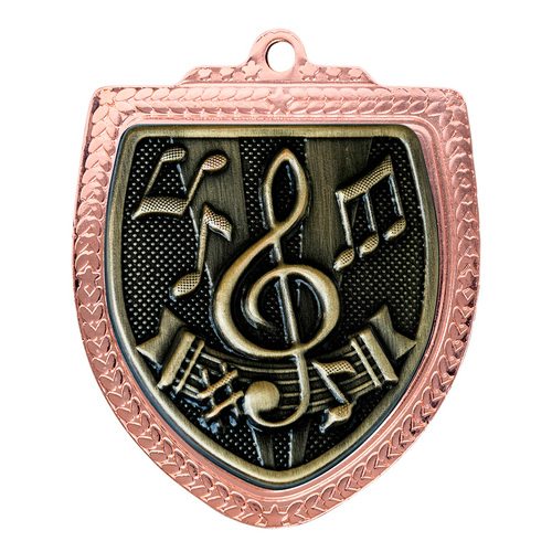 1067BVP-MS44G: Shield Medal - Music