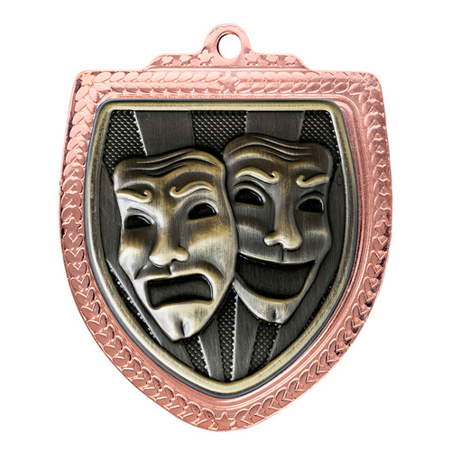 1067BVP-MS47G: Shield Medal - Drama