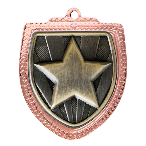 1067BVP-MS91G: Shield Medal - Star