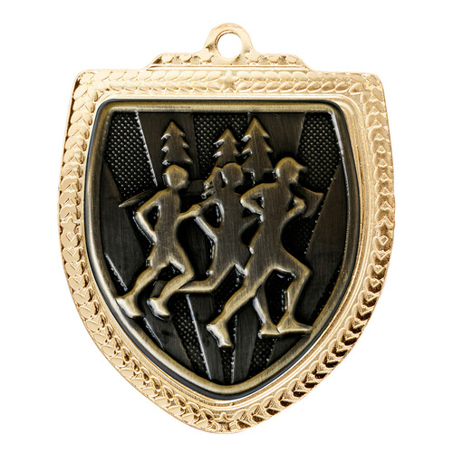 1067GVP-MS18G: Shield Medal - Cross Country