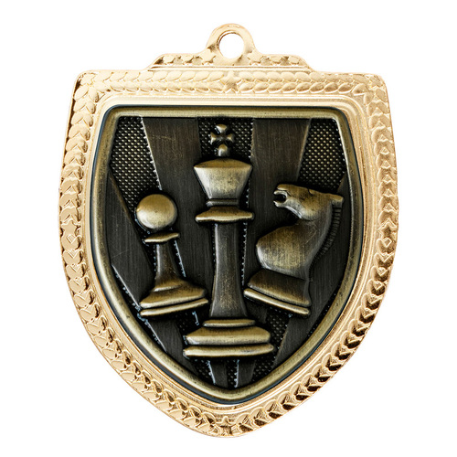 1067GVP-MS43G: Shield Medal - Chess