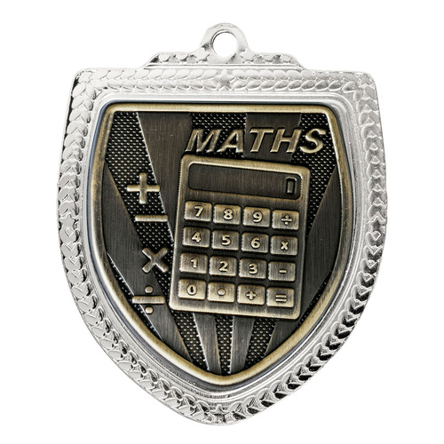 1067SVP-MS40G: Shield Medal - Maths