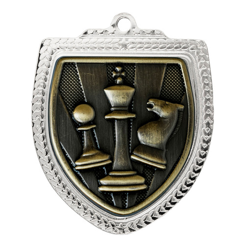 1067SVP-MS43G: Shield Medal - Chess