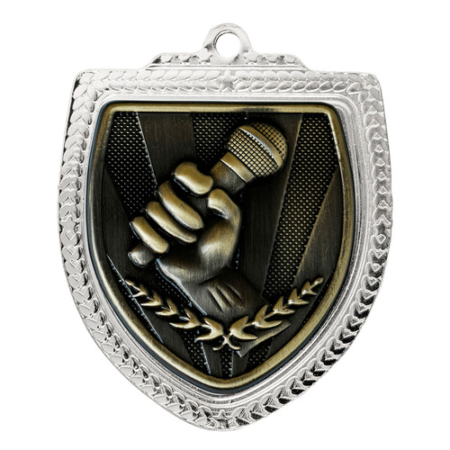 1067SVP-MS48G: Shield Medal - Debating/Public Speaking