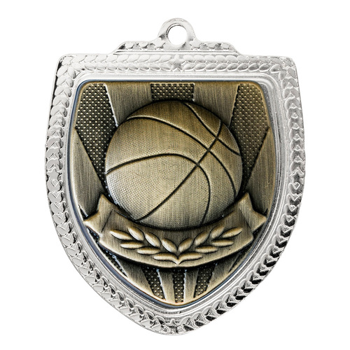 1067SVP-MS7B: Shield Medal - Basketball