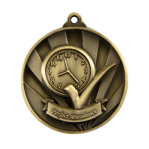 1076-51G: Sunrise Medal-Perfect Attendance