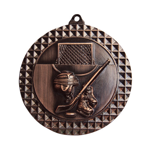 1080-25BR:70mm Medal Ice Hockey