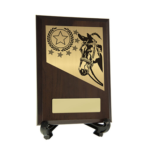 8231CH-PS29A : Plaque with Horse Trim