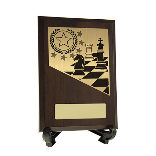 8231CH-PS43A: Plaque with Chess Trim