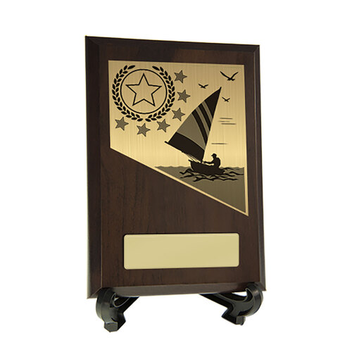 8231CH-PS67A : Plaque with Sailing Trim