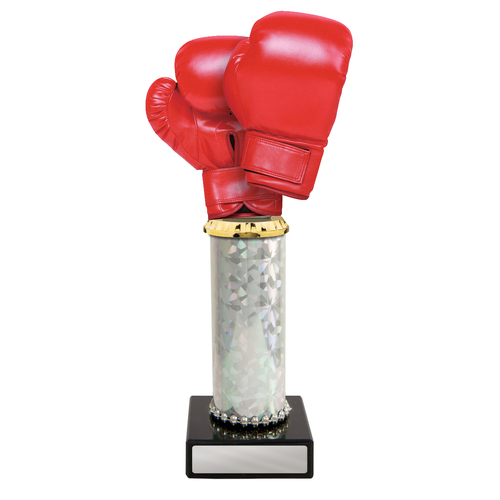 S24-11812 : Boxing Figure on Column