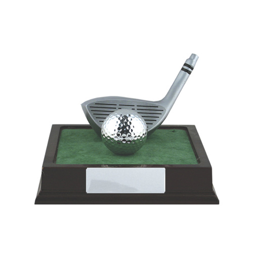 S24-13801 : Golf Wood/Ball on Base