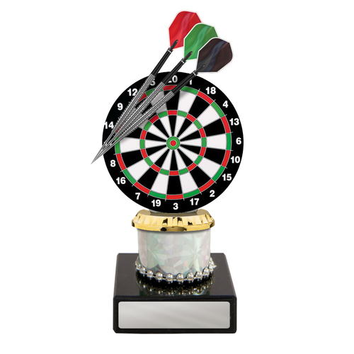 S24-7801: Darts Figurine on Column