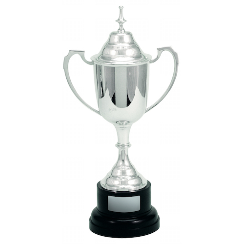 SPB-COB400: Silver Plated Cup on Base with Lid