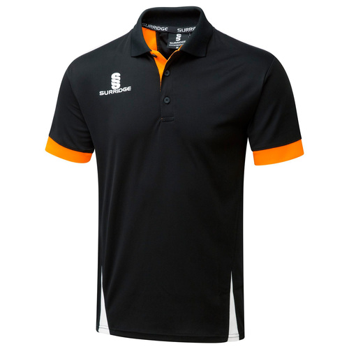 SUR366BLK-OR-WH-SJ: Blade Training Shirt-Black-Orange-White