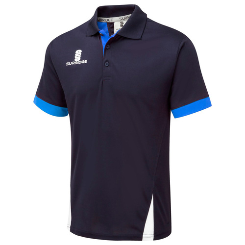 SUR366NA-ROY-WH-SJ: Blade Training Shirt-Navy-Royal-White