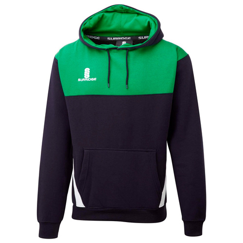 SUR367NA-EM-WH-SJ: Blade Hoody-Navy-Emerald-White