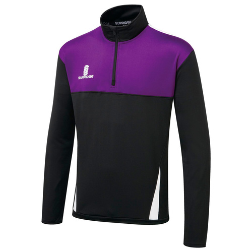 SUR368BLK-PUR-WH-SJ: Blade Performance Top-Black-Purple-White